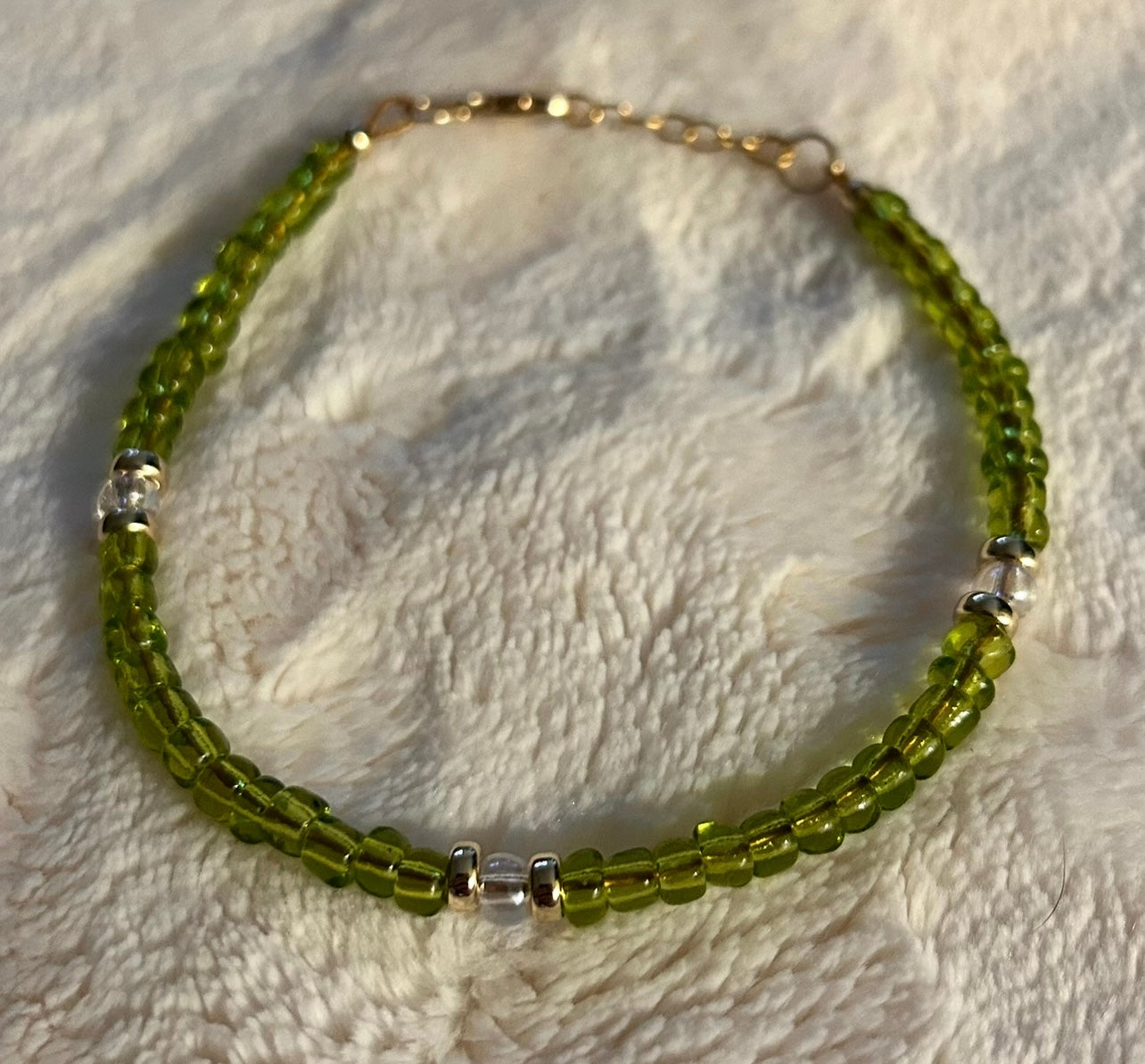 Olive Aura Bracelet