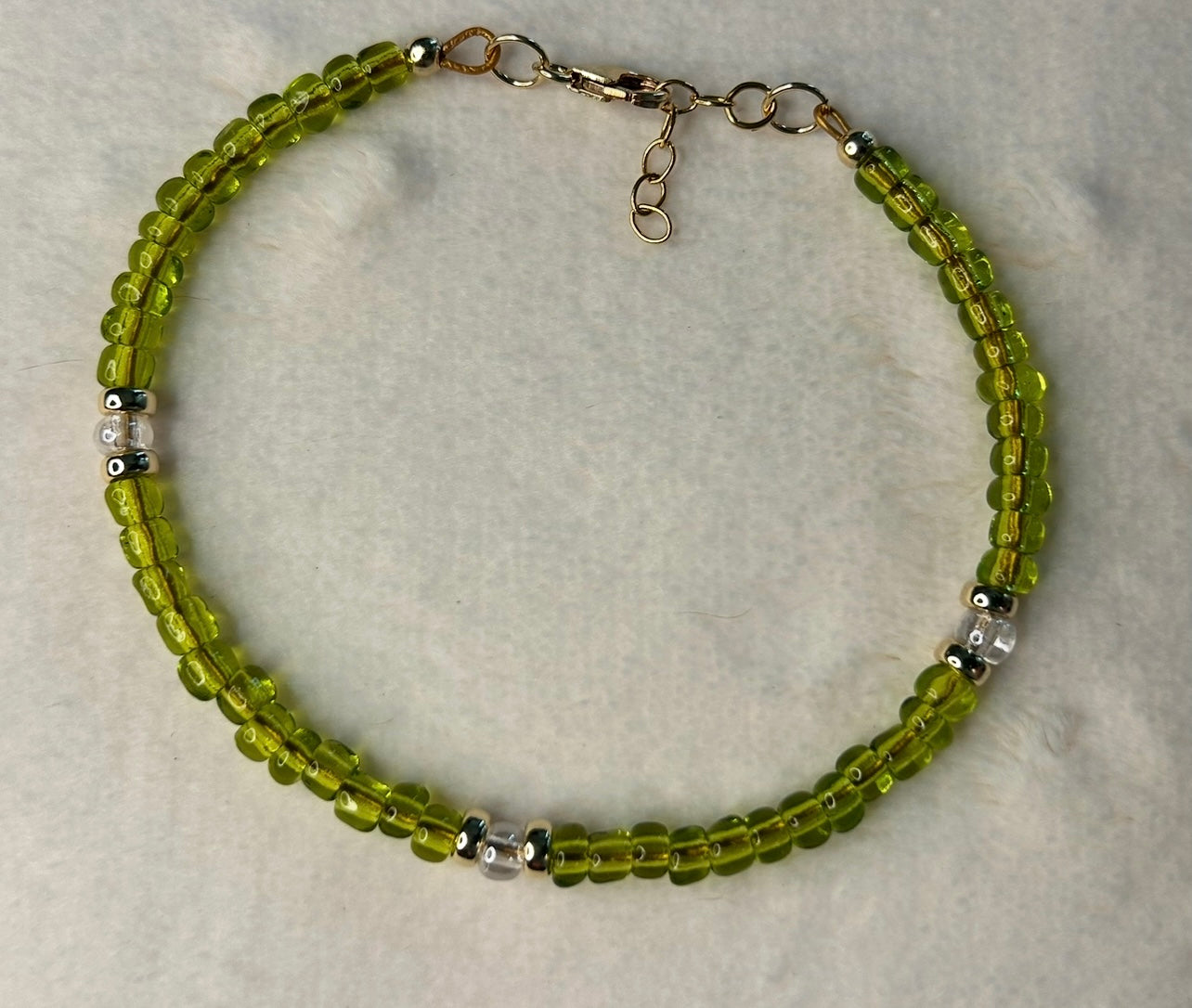 Olive Aura Bracelet